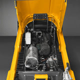 Mini Skid Steer Stand On Compact Track Loader ( 4 in 1 bucket included ) with 25HP KUBOTA D1105 Diesel Engine,  Common Industry Interface (CII),  CROBA  STL1000