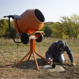 Brave MIXZR Direct Drive Cement Mixer | 5-Cu. Ft.