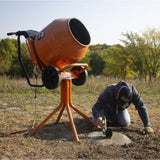 Brave MIXZR Direct Drive Cement Mixer | 5-Cu. Ft.