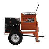 Brave Mortar Mixer | 8 Cu. Ft. Steel Drum | Honda GX240