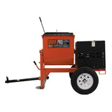 Brave Mortar Mixer | 8 Cu. Ft. Steel Drum | Honda GX240