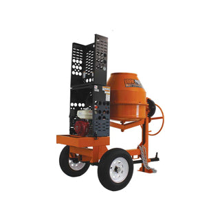 Brave Concrete Mixer | 9 Cu. Ft. Steel Drum | Honda GX270