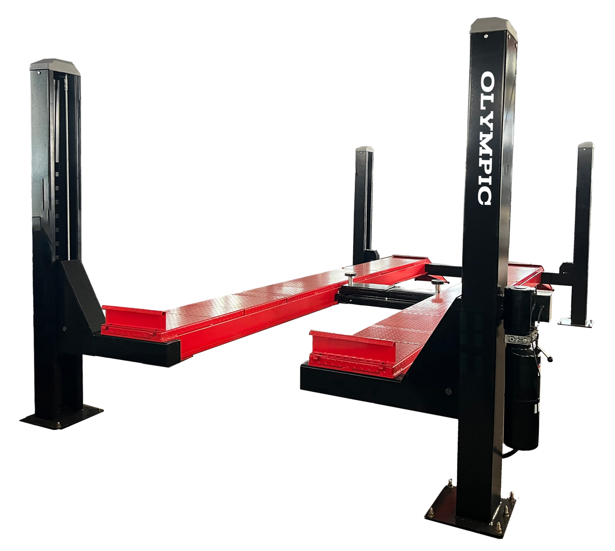 Olympic Equipment 15,000 lb Open-Front 4-Post Alignment Lift 4PHDXLA-15