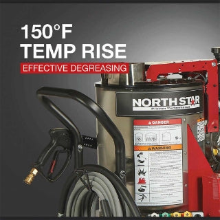 NorthStar Hot Water Pressure Washer 3000 PSI 4.0 GPM Kohler CH440 Gas
