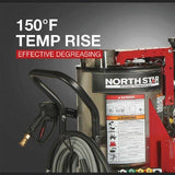 NorthStar Hot Water Pressure Washer 3000 PSI 4.0 GPM Kohler CH440 Gas