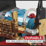 NorthStar Hot Water Pressure Washer 2750 PSI 2.5 GPM 230V