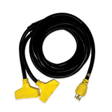 18FT Heavy Duty L14-30P to (6) 5-20R Power Cord
