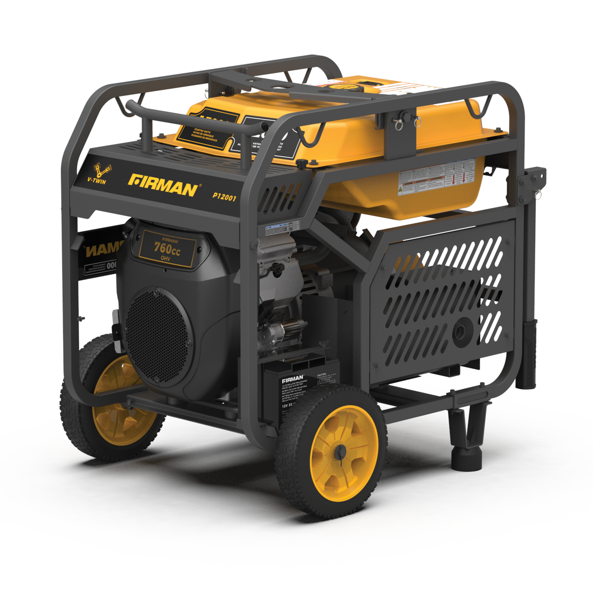 Gas Portable Generator 15000W Electric Start 120/240V