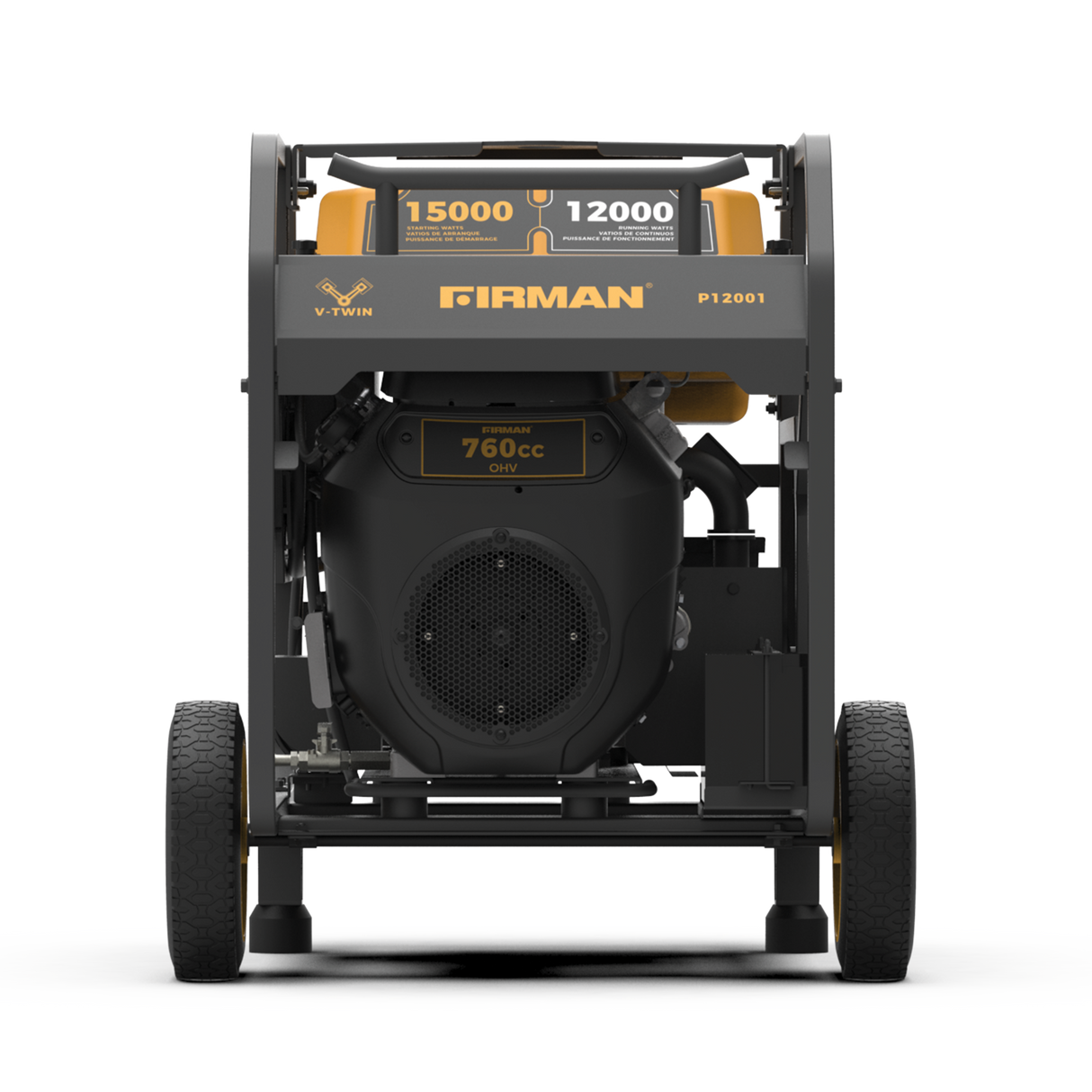 Gas Portable Generator 15000W Electric Start 120/240V