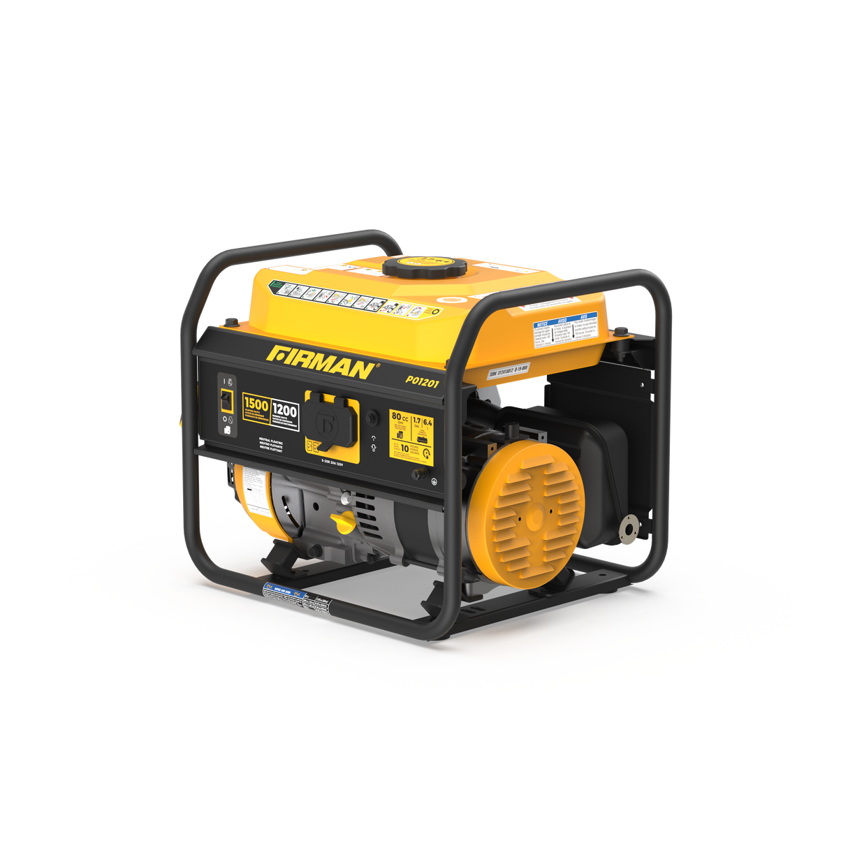 Gas Portable Generator 1500W Recoil Start