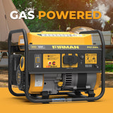 Gas Portable Generator 1500W Recoil Start with CO alert