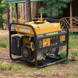 Gas Portable Generator 1500W Recoil Start with CO alert