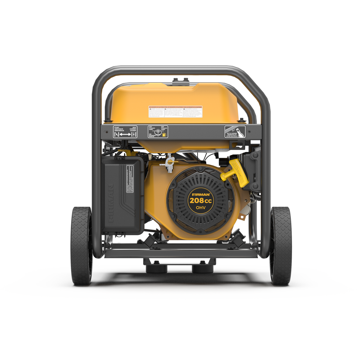 Gas Portable Generator 4450W Recoil Start 120V