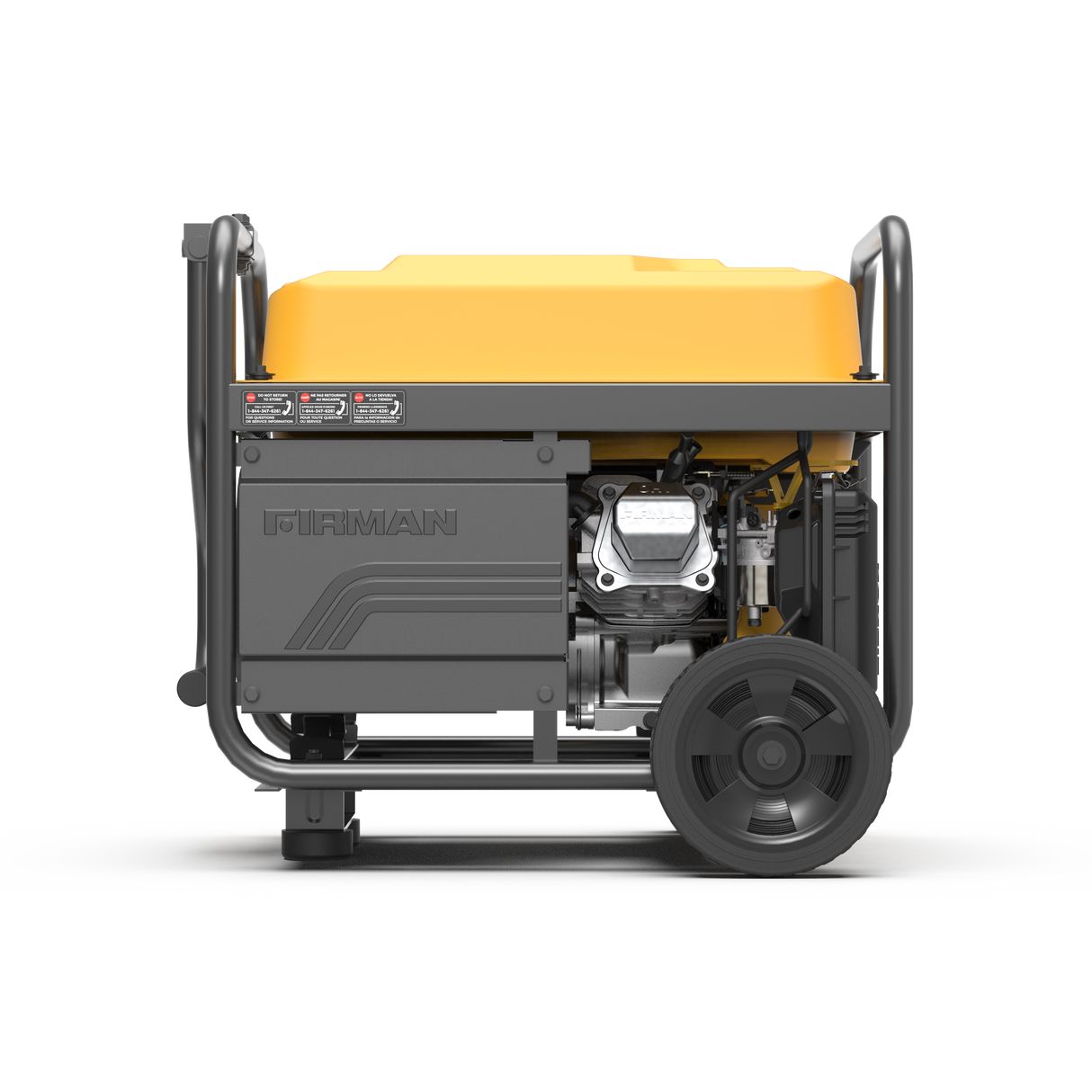 Gas Portable Generator 4450W Recoil Start 120V