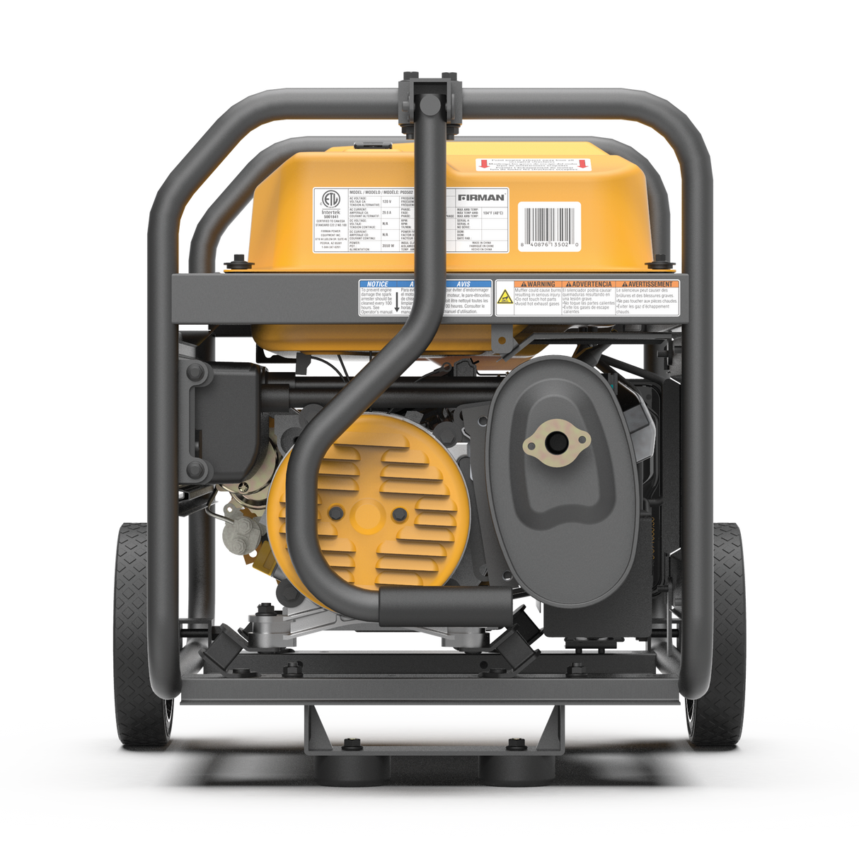 Gas Portable Generator 4450W Recoil Start 120V
