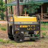 Gas Portable Generator 4450W Recoil Start 120V with CO alert