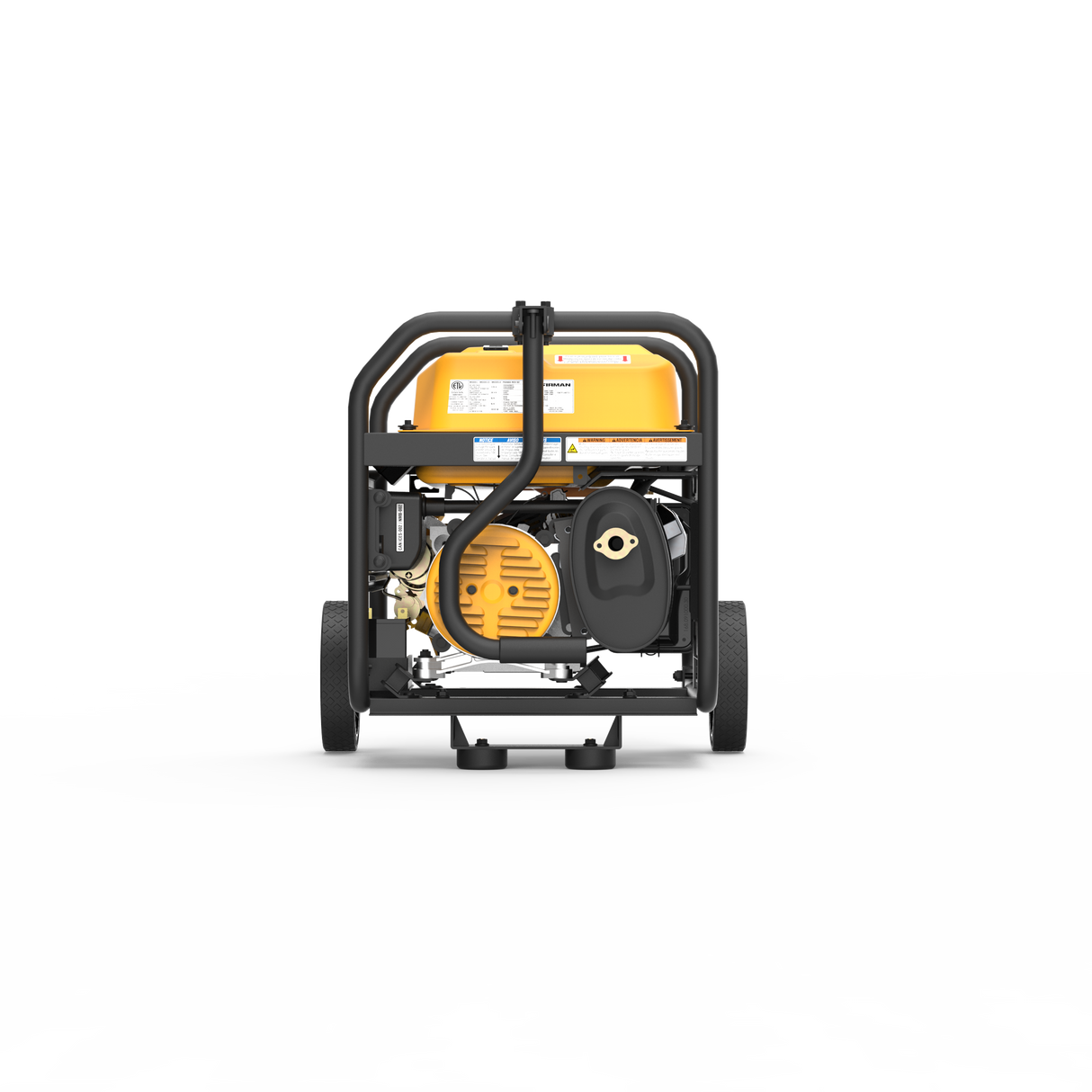 4550/3650 Watt Remote Start Gas Portable Generator cETL Certified With Wheel Kit