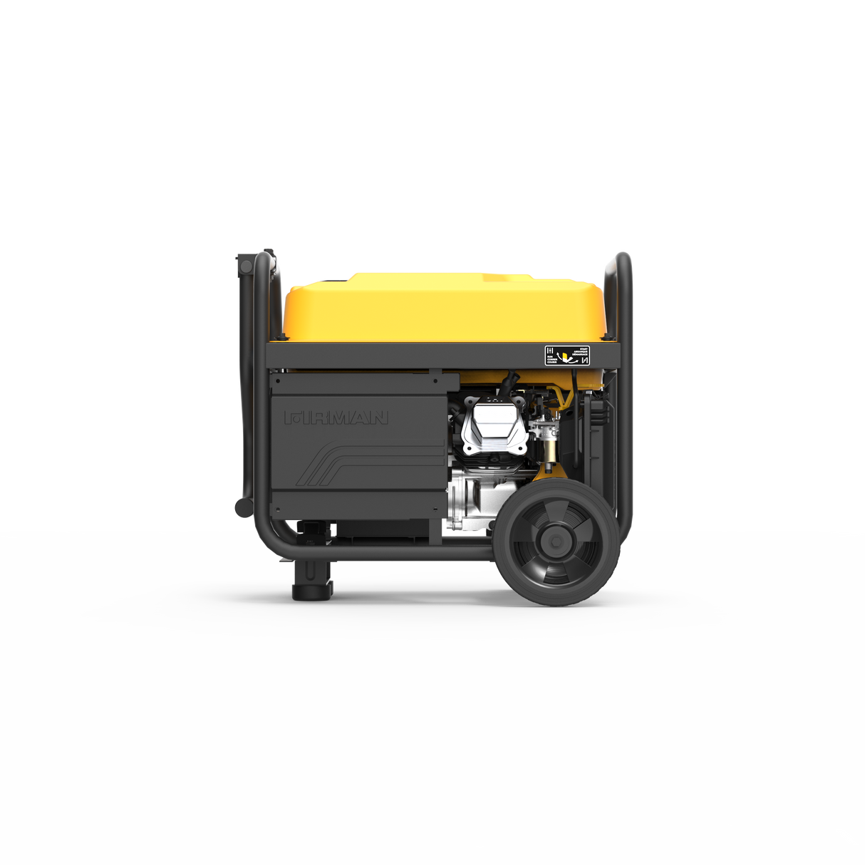 4550/3650 Watt Remote Start Gas Portable Generator cETL Certified With Wheel Kit