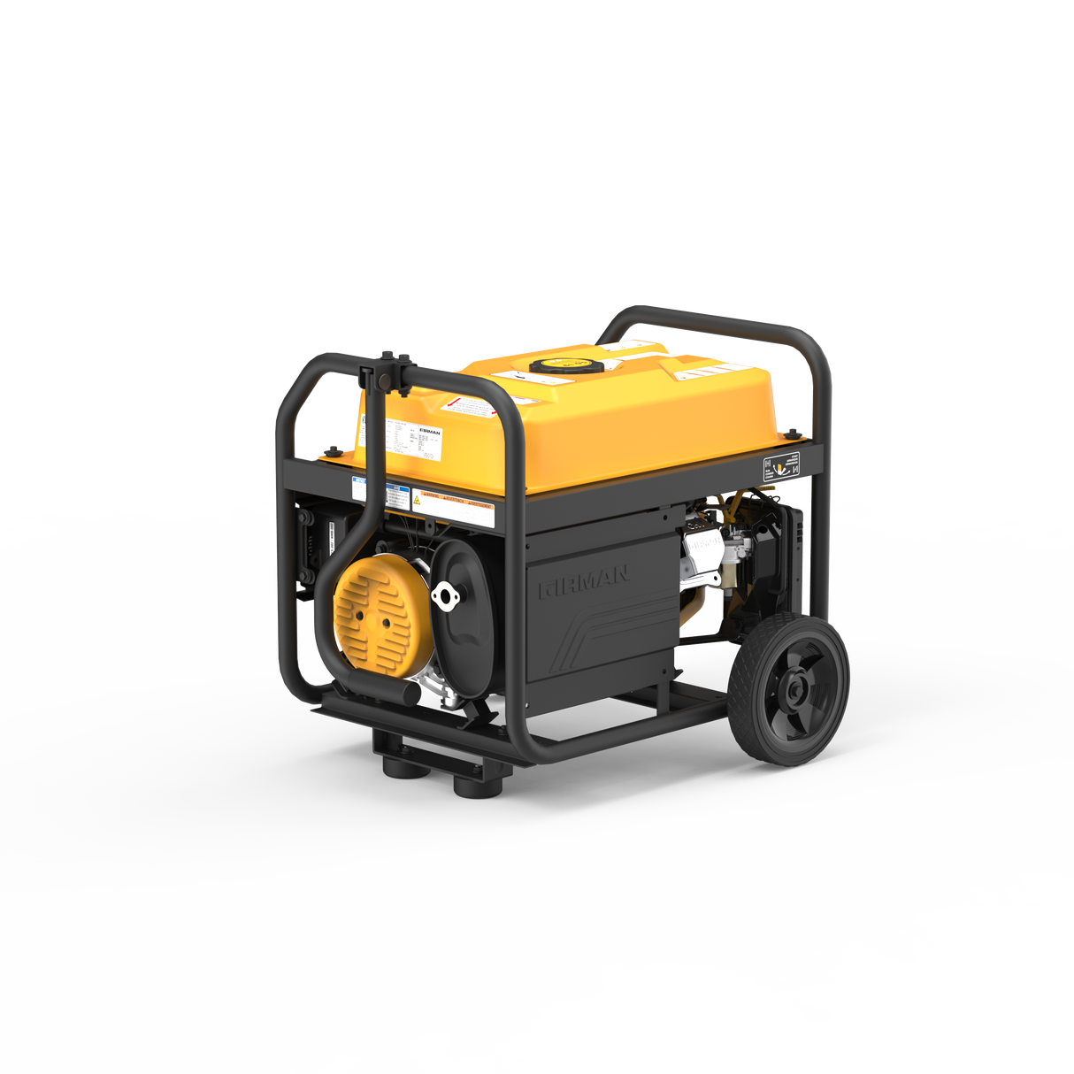 4550/3650 Watt Remote Start Gas Portable Generator cETL Certified With Wheel Kit