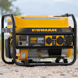 Gas Portable Generator 4550W Recoil Start 120/240V