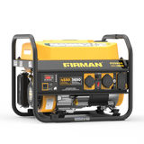 Gas Portable Generator 4550W Recoil Start 120/240V