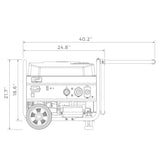 Gas Portable Generator 4550W  Remote Start 120V
