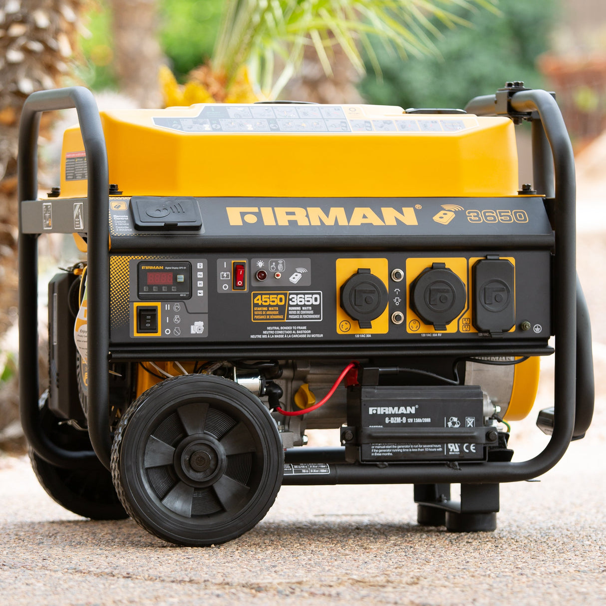 Gas Portable Generator 4550W  Remote Start 120V