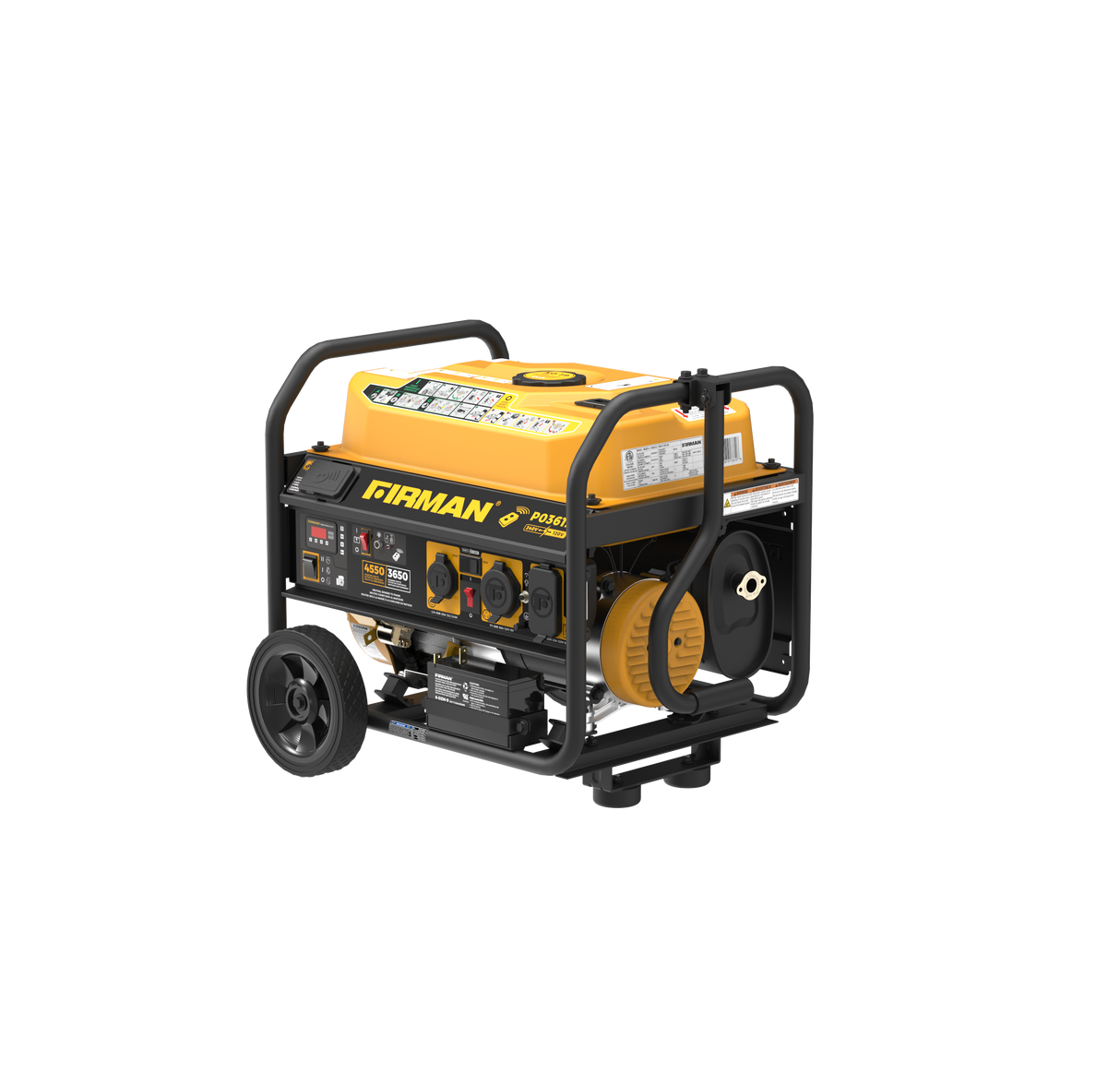 Gas Portable Generator 4550W Remote Start 120/240V