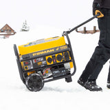 Gas Portable Generator 4550W Remote Start 120/240V