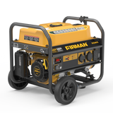 Gas Portable Generator 4550W Recoil Start 120V with CO Alert