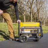 Gas Portable Generator 4550W Recoil Start 120V with CO Alert