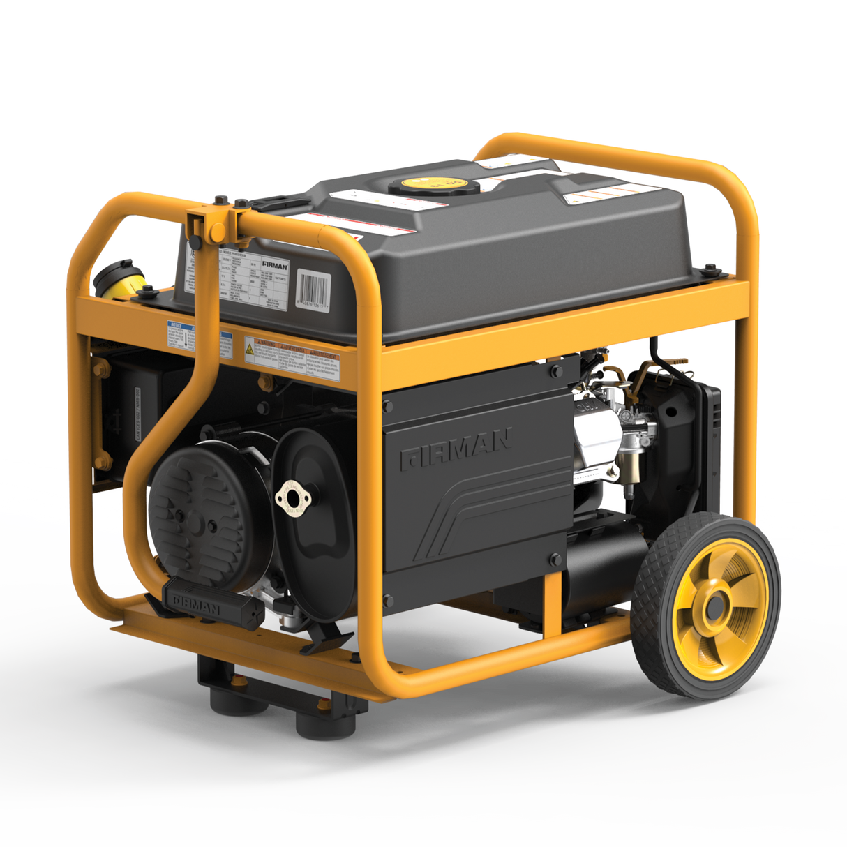 Gas Portable Generator 4550W Remote Start 120/240V