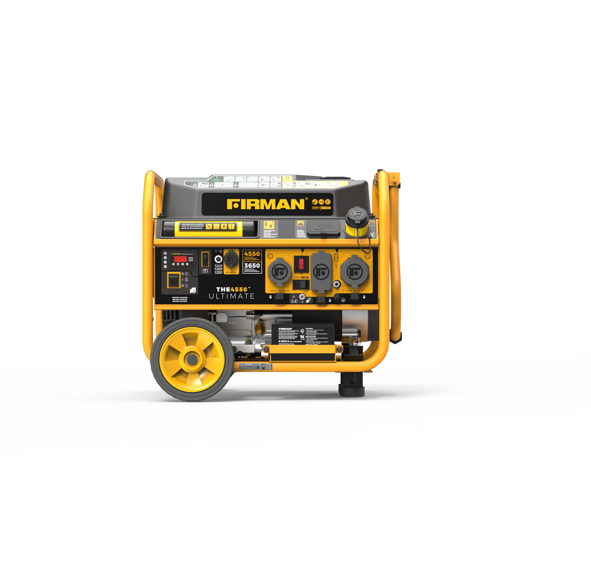 Gas Portable Generator 4550W Remote Start 120/240V