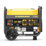 Gas Portable Generator 4550W Recoil Start 120/240V