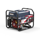 Gas Portable Generator 4550/3650W Recoil Start Stars & Stripes