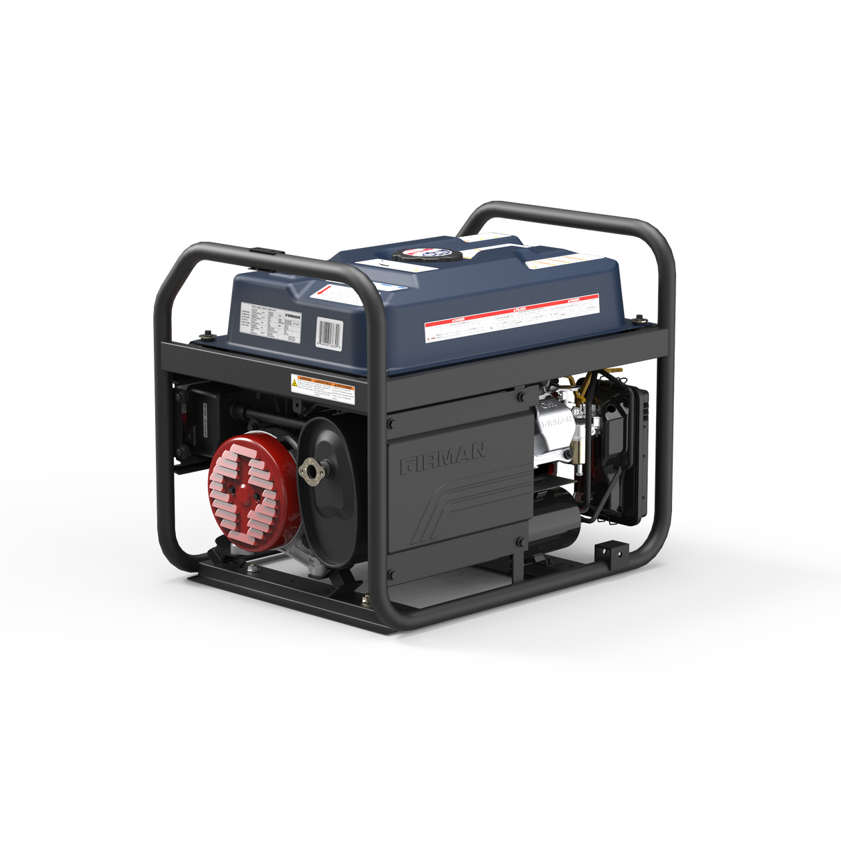 Gas Portable Generator 4550/3650W Recoil Start Stars & Stripes
