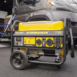 Gas Portable Generator 4550W Recoil Start 120/240V with CO ALERT
