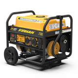 Gas Portable Generator 4550W Recoil Start 120/240V with CO ALERT