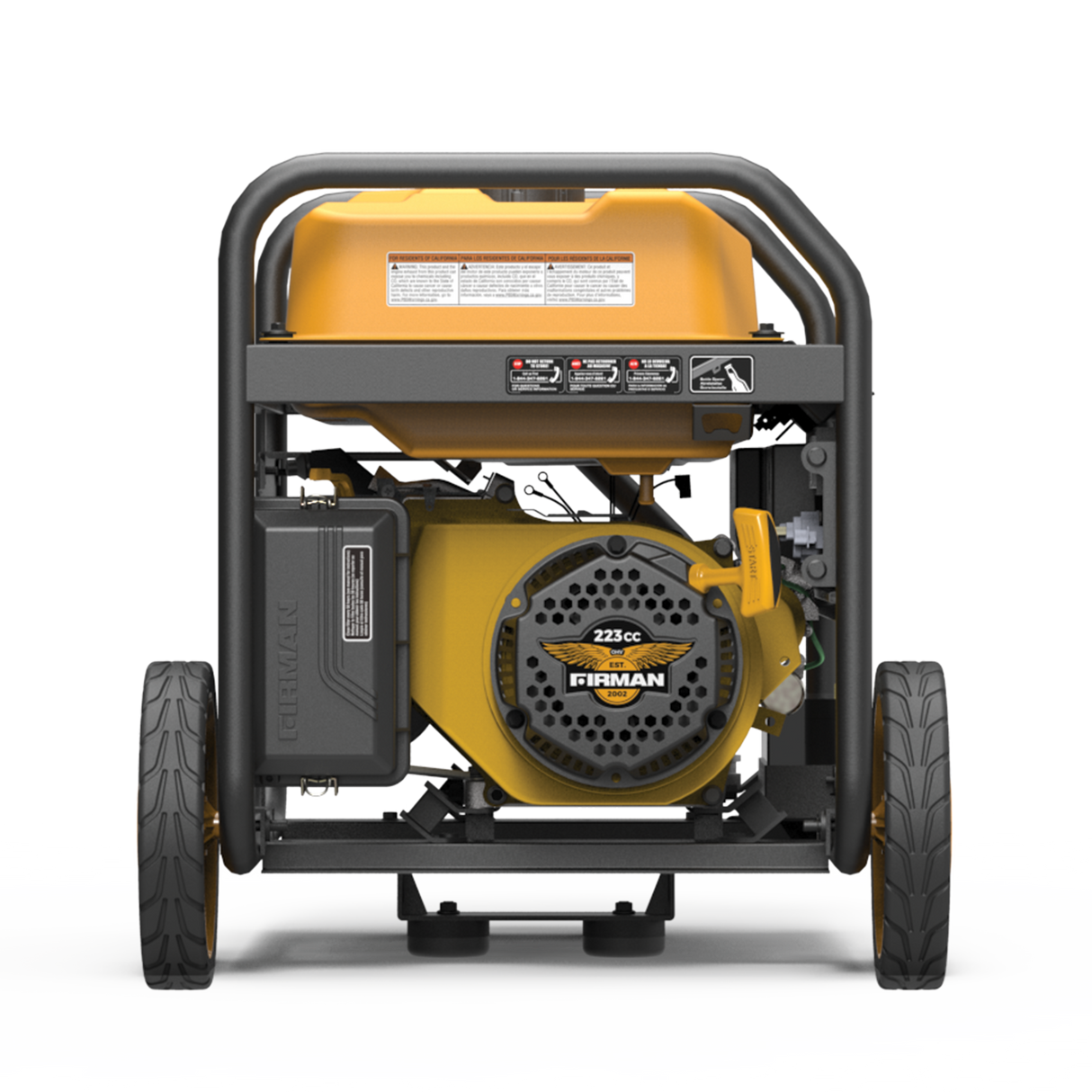 Gas Portable Generator 5000W Remote Start 120V