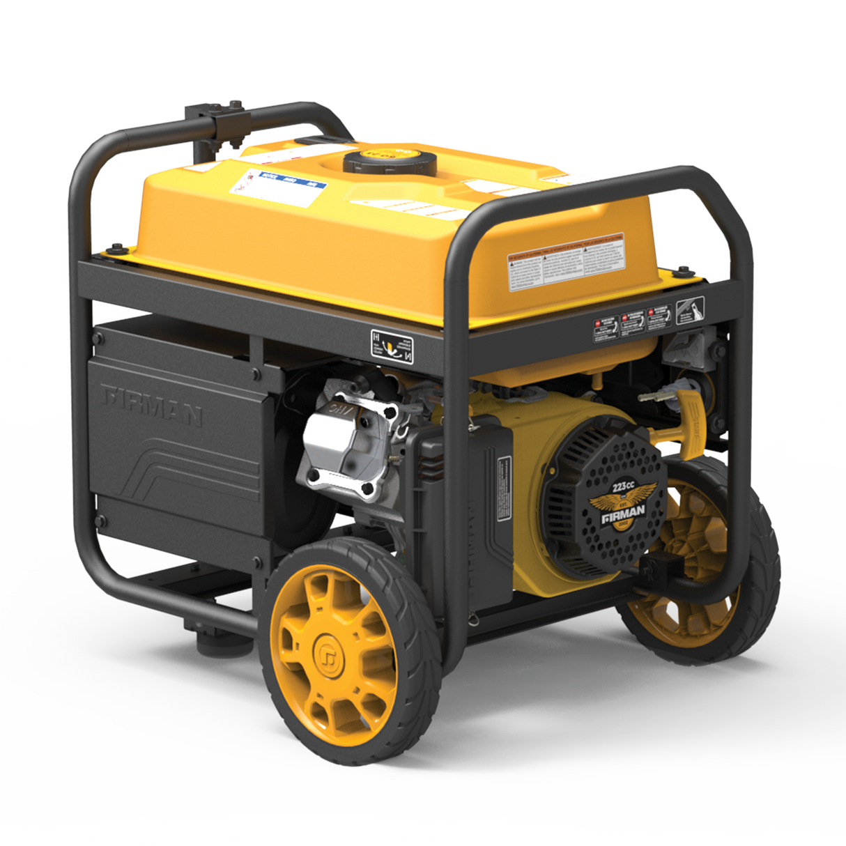 Gas Portable Generator 5000W Remote Start 120V