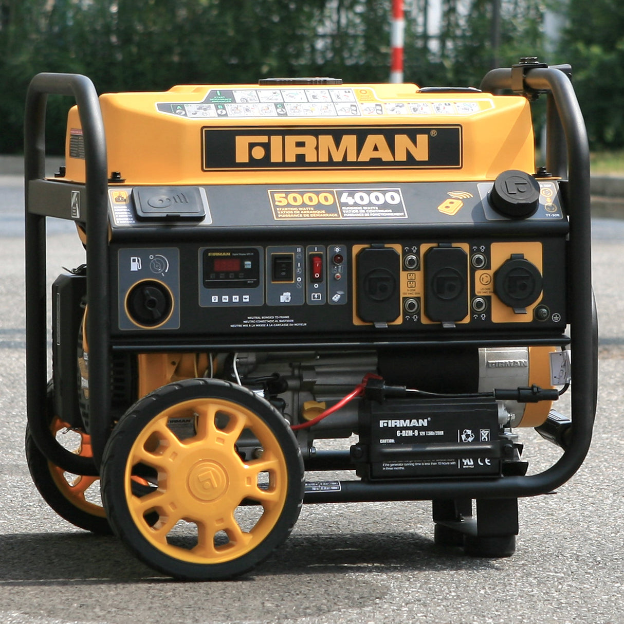 Gas Portable Generator 5000W Remote Start 120V