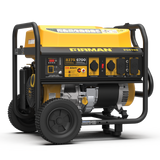 Gas Portable Generator 8375W Recoil Start 120/240V With CO Alert