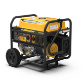 Gas Portable Generator 8375W Recoil Start 120/240V With CO Alert