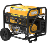 Gas Portable Generator 8375W Recoil Start 120/240V With CO Alert