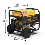 Gas Portable Generator 8350W Recoil Start 120/240V