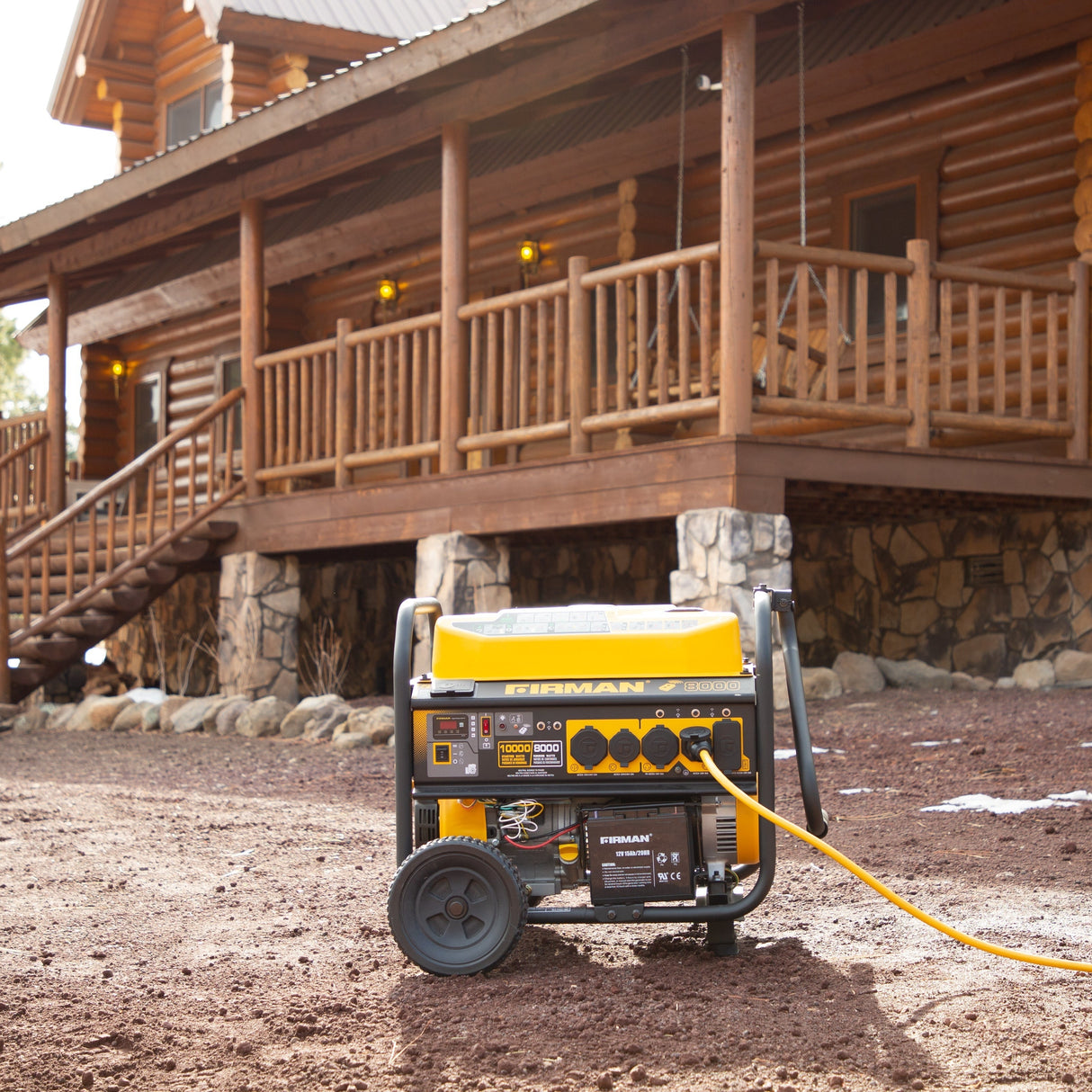 Gas Portable Generator 10000W  Remote Start 120/240V