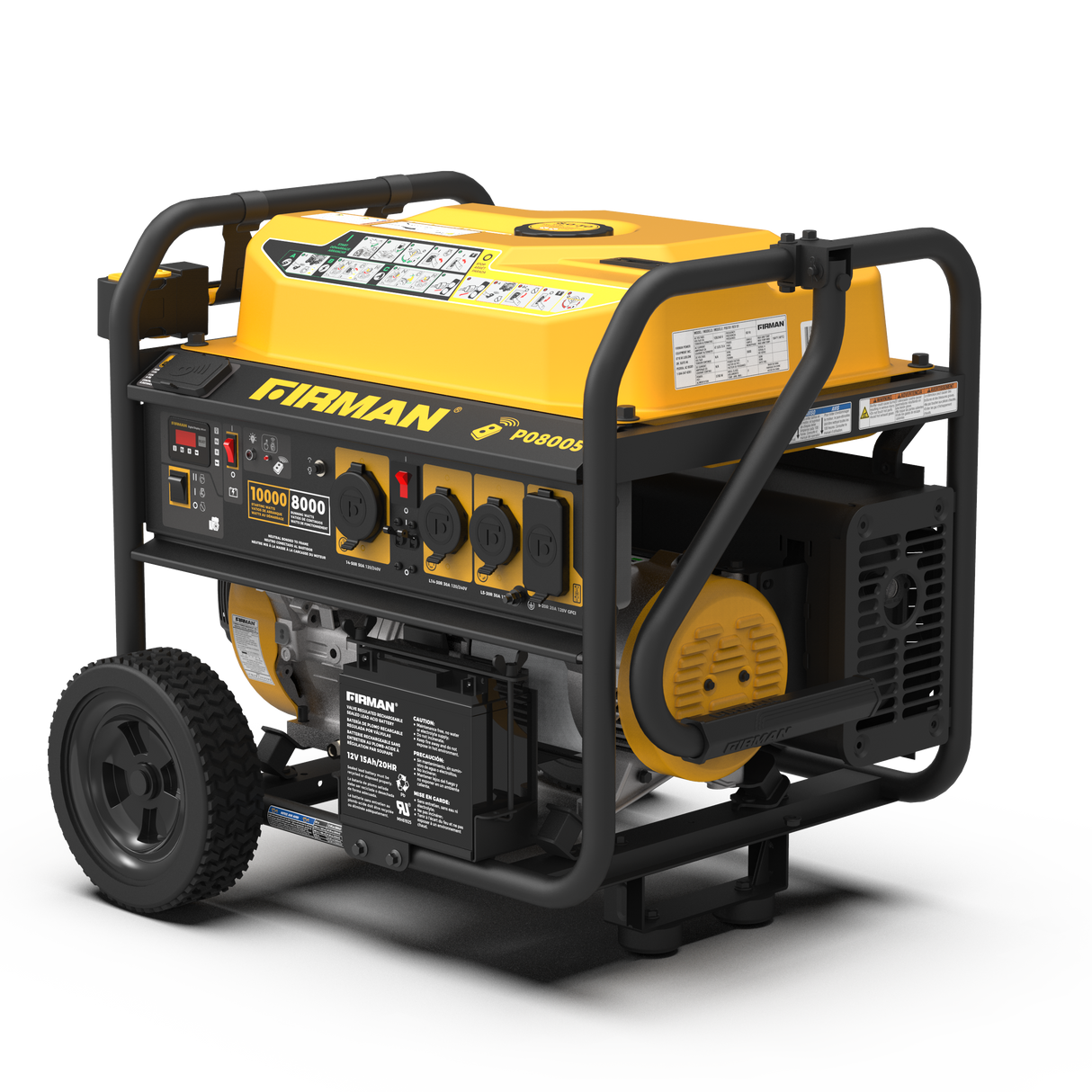 Gas Portable Generator 10000W  Remote Start 120/240V