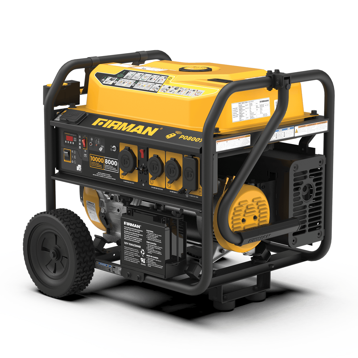 Gas Portable Generator 10000W Remote Start 120/240V