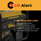 Gas Portable Generator 10000W Remote Start 120/240V with CO Alert