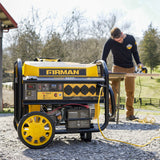 Gas Portable Generator 11400W Remote Start 120/240V with CO alert